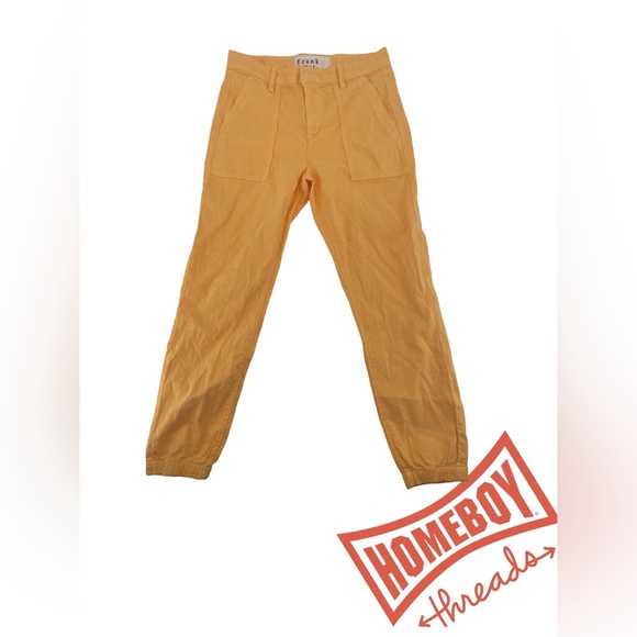 Frank & Eileen Woman’s Mustard Cargo Pants- Size 2...